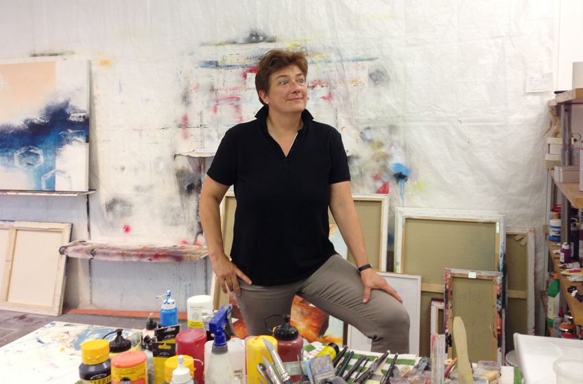 Gipfeltreffen im Alm mit Kunstsalon