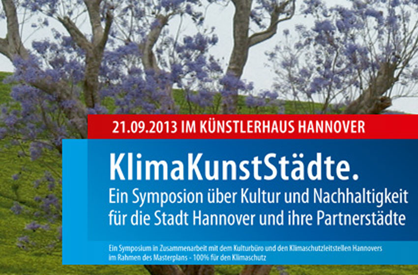 KlimaKunstStädte im Künstlerhaus Hannover