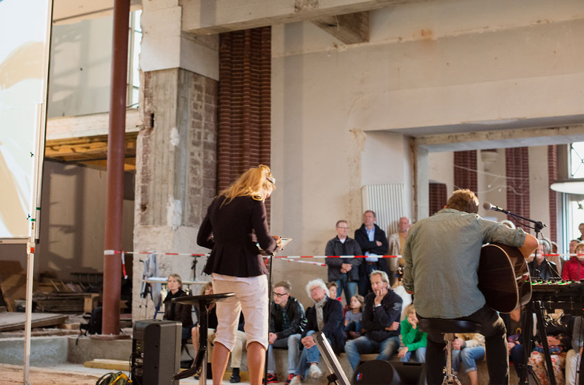Kunst auf der Baustelle Christuskirche
