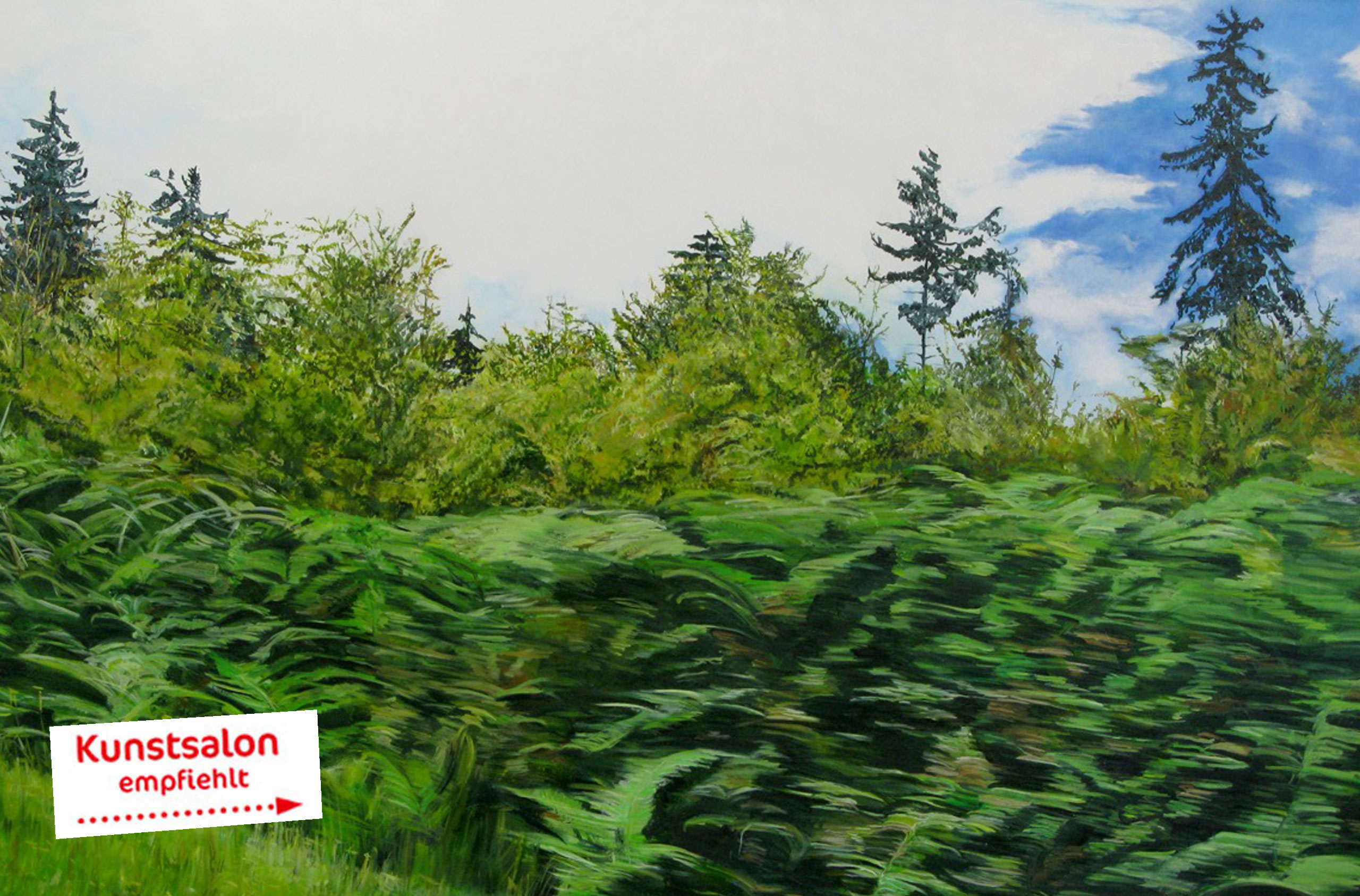 Burkhard in der Galerie vom Zufall und vom Glück