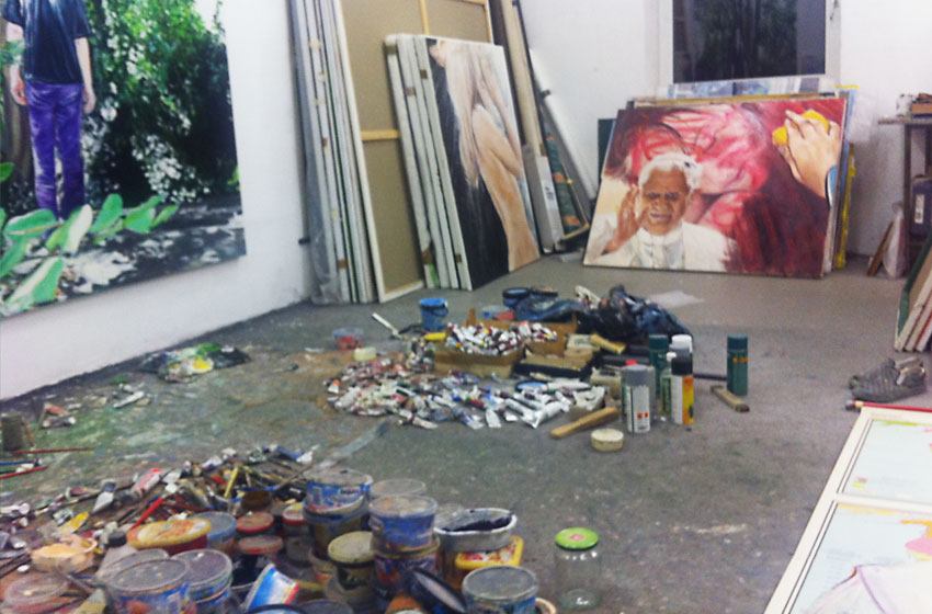 Atelierbesuch &ndash; Burkhard Kern