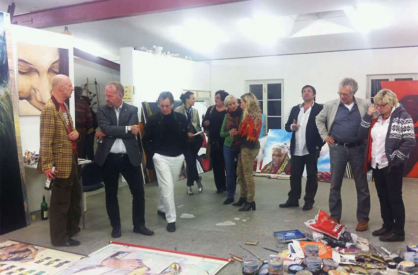 Atelierbesuch &ndash; Burkhard Kern