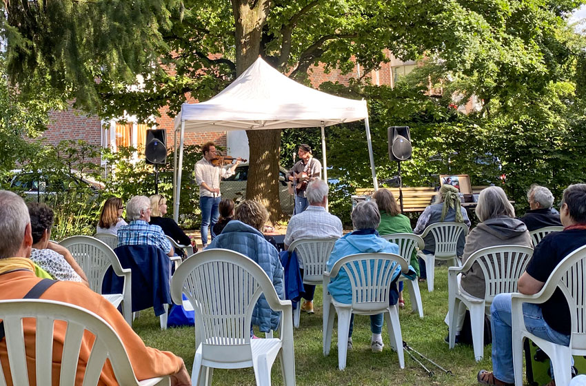 David Lübke und Max Eisinger