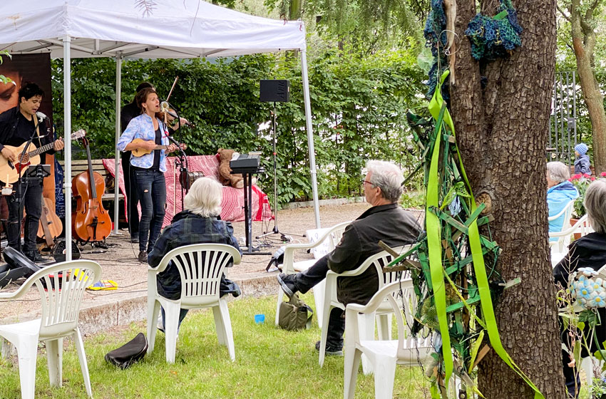 Worldpop mit Ronja und Fede