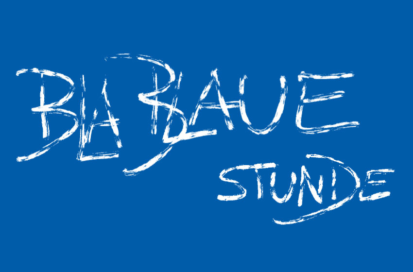 Einladung BLABLAUE STUNDE