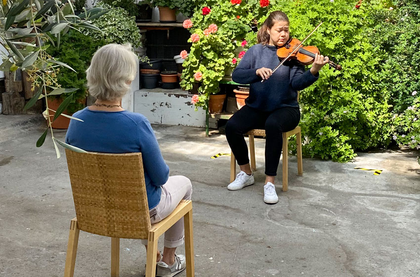 Eins zu eins Konzerte kommen