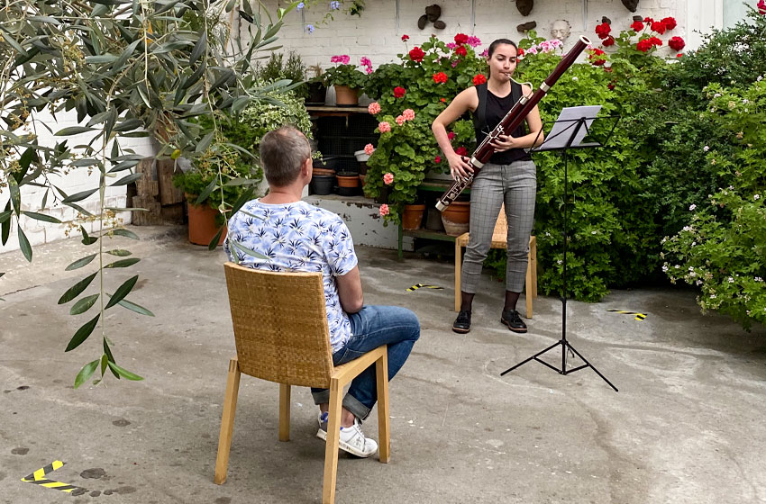 Eins zu eins Konzerte kommen