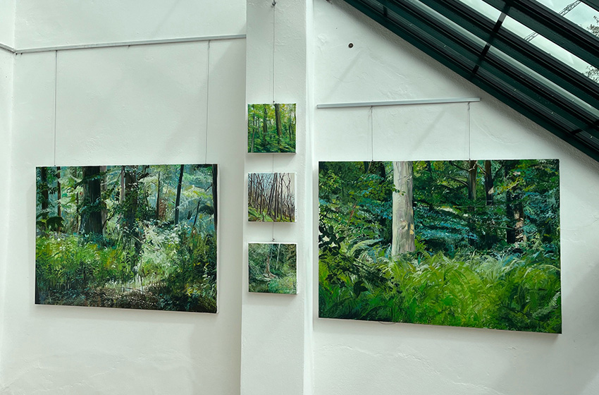 Ausstellung von Burkhard Kern